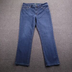 LAUREN Ralph Lauren Jeans Size 10 Premier Straight Mid Rise Denim 31x27